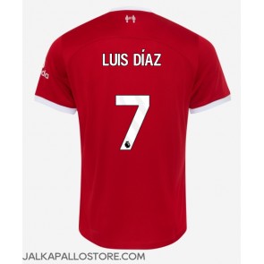 Liverpool Luis Diaz #7 Kotipaita 2023-24 Lyhythihainen